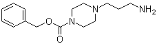 CAS # 117009-98-0, 4-(3-Aminopropyl)-1-piperazinecarboxylic acid phenylmethyl ester