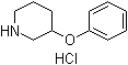 structure of CAS# 1171992-10-1, 3-苯氧基哌啶盐酸盐