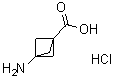structure of CAS# 1172097-47-0, 3-氨基双环[1.1.1]戊烷-1-羧酸盐酸盐