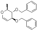 CAS # 117249-17-9, Di-O-benzyl-L-rhamnal, 1,5-Anhydro-2,6-dideoxy-3,4-bis-O-(phenylmethyl)-L-arabino-hex-1-enitol