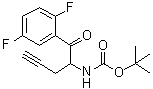 CAS 登录号：1172623-96-9, [1-(2,5-二氟苯基)-1-氧代-4-戊炔-2-基]氨基甲酸叔丁酯