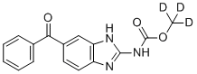 structure of CAS# 1173021-87-8, Mebendazole-d3