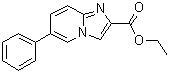 structure of CAS# 1173694-01-3, 6-Phenylimidazo[1,2-a]pyridine-2-carboxylic acid ethyl ester