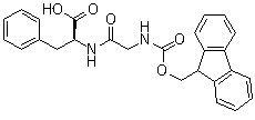 CAS 登录号：117370-45-3, N-[9H-芴-9-基甲氧羰基]甘氨酰-L-苯丙氨酸