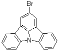 structure of CAS# 1174032-81-5, 2-Bromoindolo[3,2,1-jk]carbazole