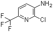 structure of CAS# 117519-09-2, 3-Amino-2-chloro-6-(trifluoromethyl)pyridine