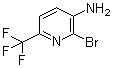 structure of CAS# 117519-16-1, 2-溴-6-(三氟甲基)-3-吡啶胺