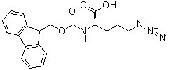 CAS # 1176270-25-9, 5-Azido-N-[(9H-fluoren-9-ylmethoxy)carbonyl]-D-norvaline
