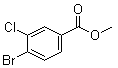 structure of CAS# 117738-74-6, 4-溴-3-氯苯甲酸甲酯