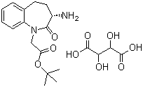 CAS # 117770-66-8, tert-Butyl 3S-amino-2,3,4,5-tetrahydro-1H-[1]benaepin-2-one-1-acetate tartrate