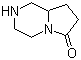 structure of CAS# 117810-52-3, 六氢吡咯并[1,2-a]吡嗪-6-酮