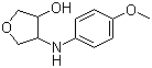 CAS # 1178131-96-8, Tetrahydro-4-[(4-methoxyphenyl)amino]-3-furanol