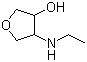 structure of CAS# 1178259-08-9, 4-(Ethylamino)tetrahydro-3-furanol