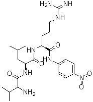 CAS # 117961-22-5, DL-Valyl-L-leucyl-N-(4-nitrophenyl)-L-argininamide