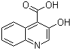 structure of CAS# 118-13-8, 3-羟基喹啉-4-甲酸