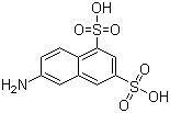 2-氨基-5,7-萘二磺酸分子结构 (CAS 118-33-2)