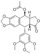 CAS 登录号：1180-35-4, 乙酰基表鬼臼毒素