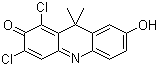 structure of CAS# 118290-05-4, 1,3-二氯-7-羟基-9,9-二甲基-2(9H)-吖啶酮
