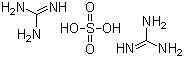 CAS 登录号：1184-68-5, 硫酸胍