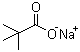 structure of CAS# 1184-88-9, Sodium pivalate