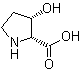 structure of CAS# 118492-86-7, 顺式-3-羟基-D-脯氨酸