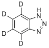 structure of CAS# 1185072-03-0, 苯并三唑-d4