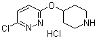 CAS 登录号：1185307-15-6, 3-氯-6-(4-哌啶基氧基)哒嗪盐酸盐