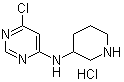 CAS 登录号：1185309-48-1, 6-氯-N-3-哌啶基-4-嘧啶胺盐酸盐
