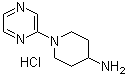CAS # 1185309-71-0, 1-(2-Pyrazinyl)-4-piperidinamine hydrochloride