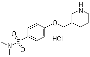 CAS # 1185310-30-8, N,N-Dimethyl-4-(3-piperidinylmethoxy)benzenesulfonamide hydrochloride