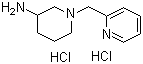 structure of CAS# 1185312-66-6, 1-(2-吡啶基甲基)-3-哌啶胺盐酸盐
