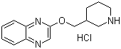 CAS # 1185313-33-0, 2-(3-Piperidinylmethoxy)quinoxaline hydrochloride