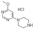 CAS 登录号：1185313-57-8, 4-甲氧基-6-(1-哌嗪基)嘧啶盐酸盐