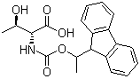 structure of CAS# 118609-38-4, N-[[1-(9H-芴-9-基)乙氧基]羰基]-D-苏氨酸