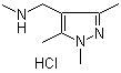 CAS # 1188264-82-5, N,1,3,5-Tetramethyl-1H-pyrazole-4-methanamine hydrochloride