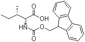 structure of CAS# 118904-37-3, Fmoc-D-allo-isoleucine