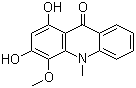 CAS # 1189362-86-4, 1,3-Dihydroxy-4-methoxy-10-methylacridin-9(10H)-one