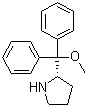 structure of CAS# 118971-03-2, (S)-2-(甲氧基二苯甲基)吡咯烷
