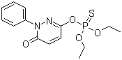 structure of CAS# 119-12-0, Pyridaphenthion