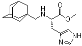 CAS # 1190215-03-2, N-(Tricyclo[3.3.1.1(3,7)]dec-1-ylmethyl)-L-histidine methyl ester