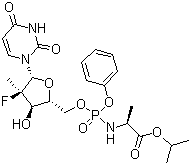 structure of CAS# 1190307-88-0, 索氟布韦