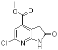 CAS # 1190312-76-5, 6-Chloro-2,3-dihydro-2-oxo-1H-pyrrolo[2,3-b]pyridine-4-carboxylic acid methyl ester