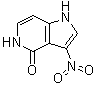 structure of CAS# 1190314-28-3, 1,5-二氢-3-硝基-4H-吡咯并[3,2-c]吡啶-4-酮