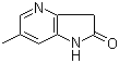 structure of CAS# 1190322-98-5, 1,3-Dihydro-6-methyl-2H-pyrrolo[3,2-b]pyridin-2-one