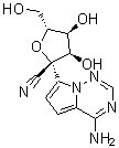 GS-441524 molecular structure (CAS 1191237-69-0)