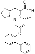 CAS # 1191454-11-1, 4-([1,1'-Biphenyl]-2-yloxy)-alpha-(cyclopentylmethyl)-6-oxo-1(6H)-pyridazineacetic acid