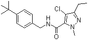 structure of CAS# 119168-77-3, Tebufenpyrad