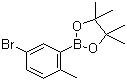 structure of CAS# 1192051-39-0, 5-Bromo-2-methylphenylboronic acid pinacol ester