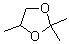 structure of CAS# 1193-11-9, 2,2,4-三甲基-1,3-二氧戊环