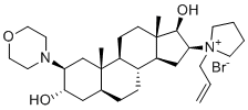 structure of CAS# 119302-86-2, 17-Desacetyl Rocuronium